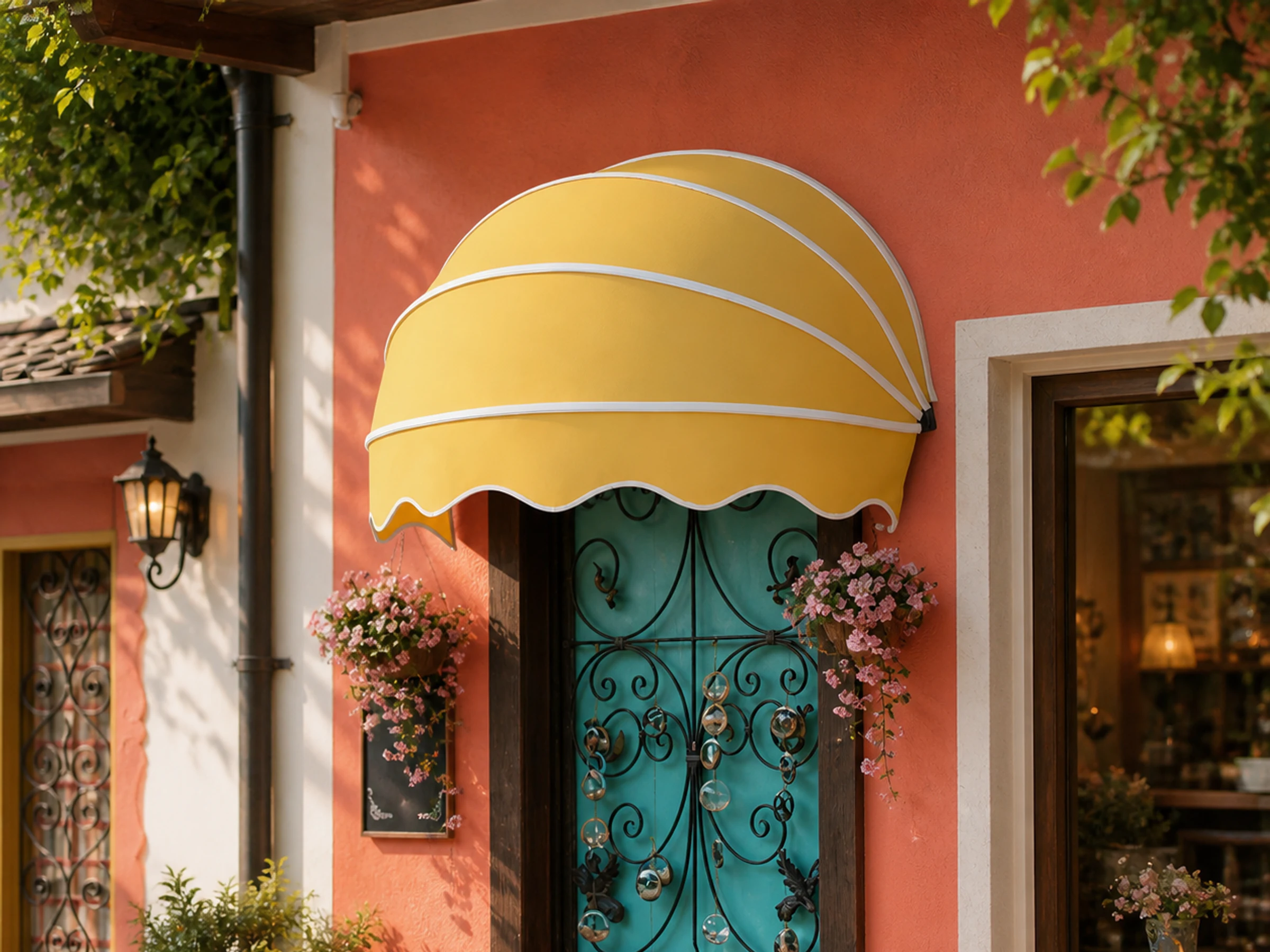 Aluminum Fixed Dome Awning