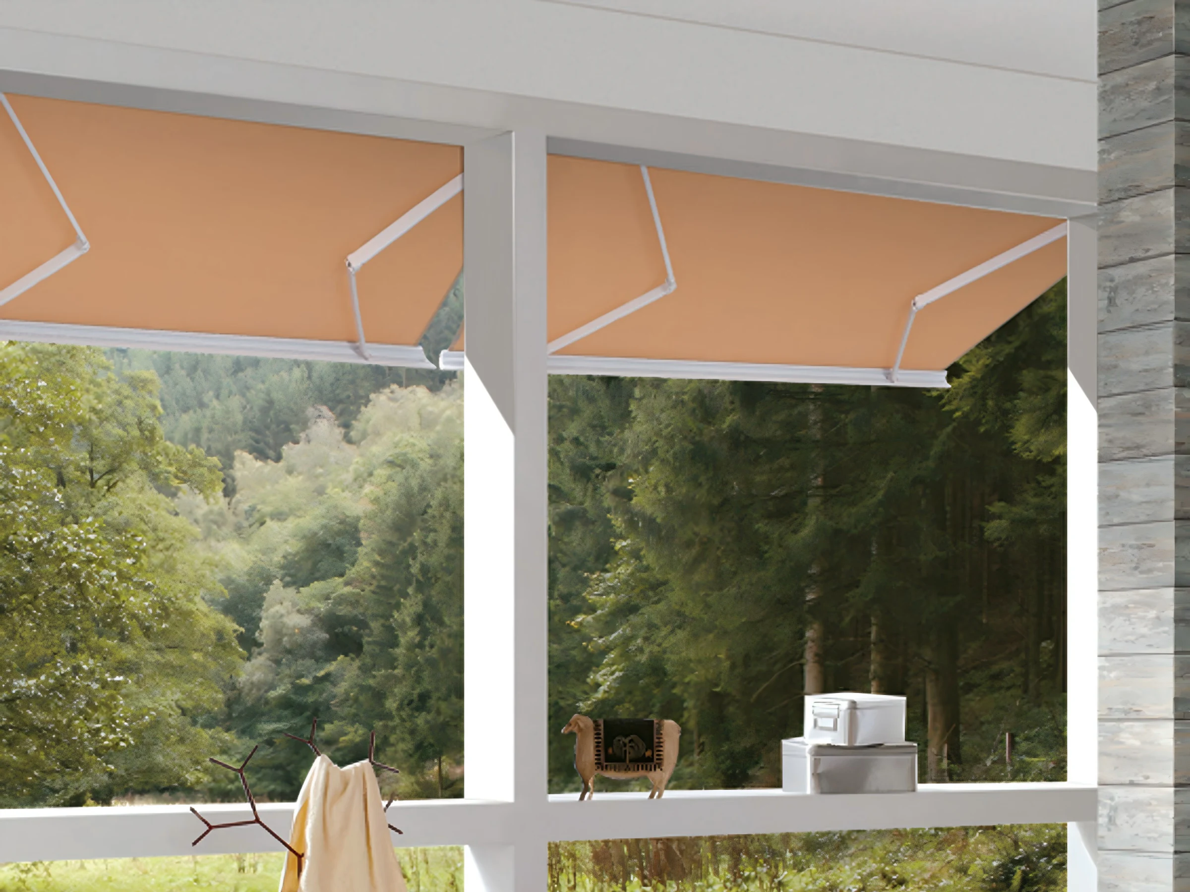 Compact Full-Cassette Awning