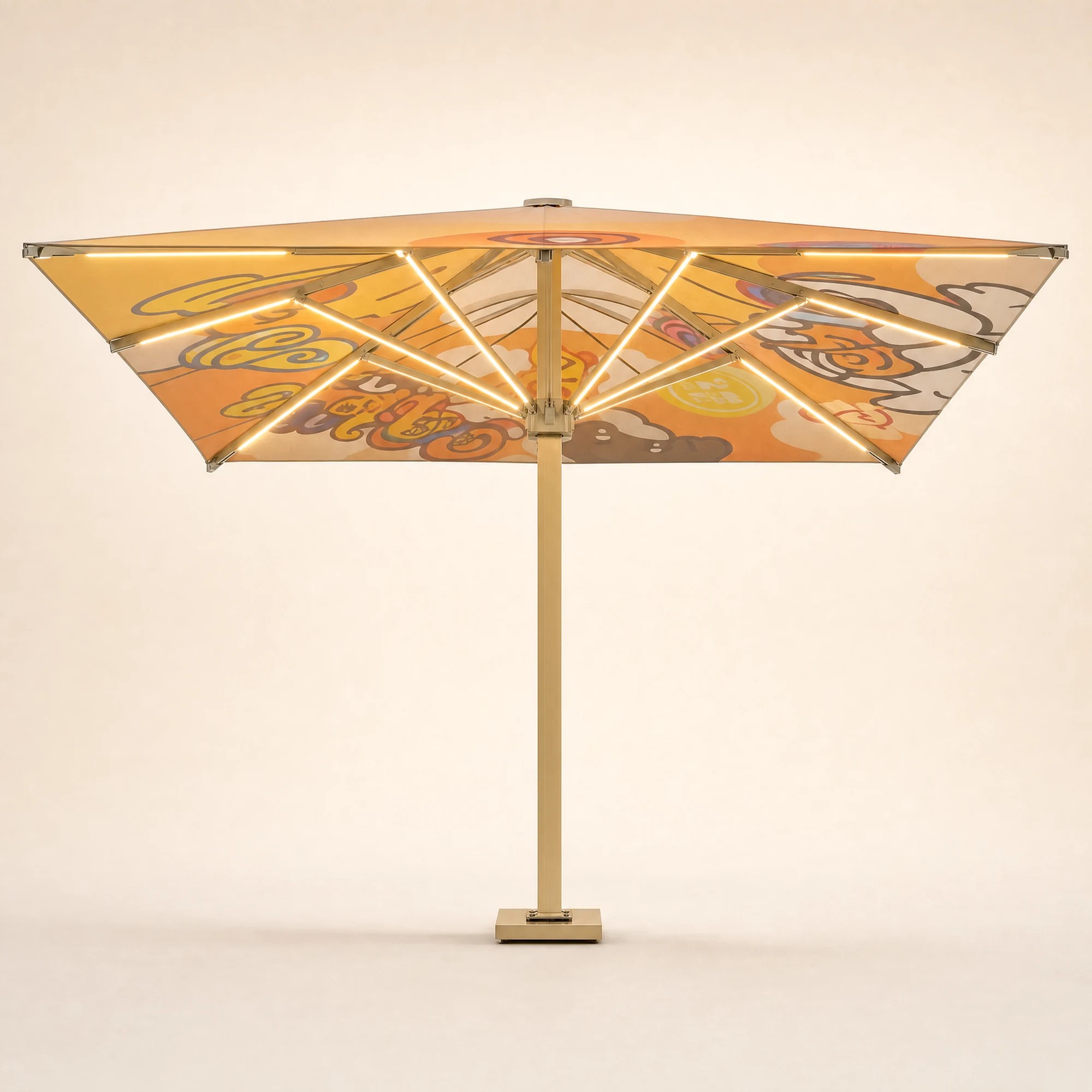 Aurora Commercial Umbrella - Custom Print