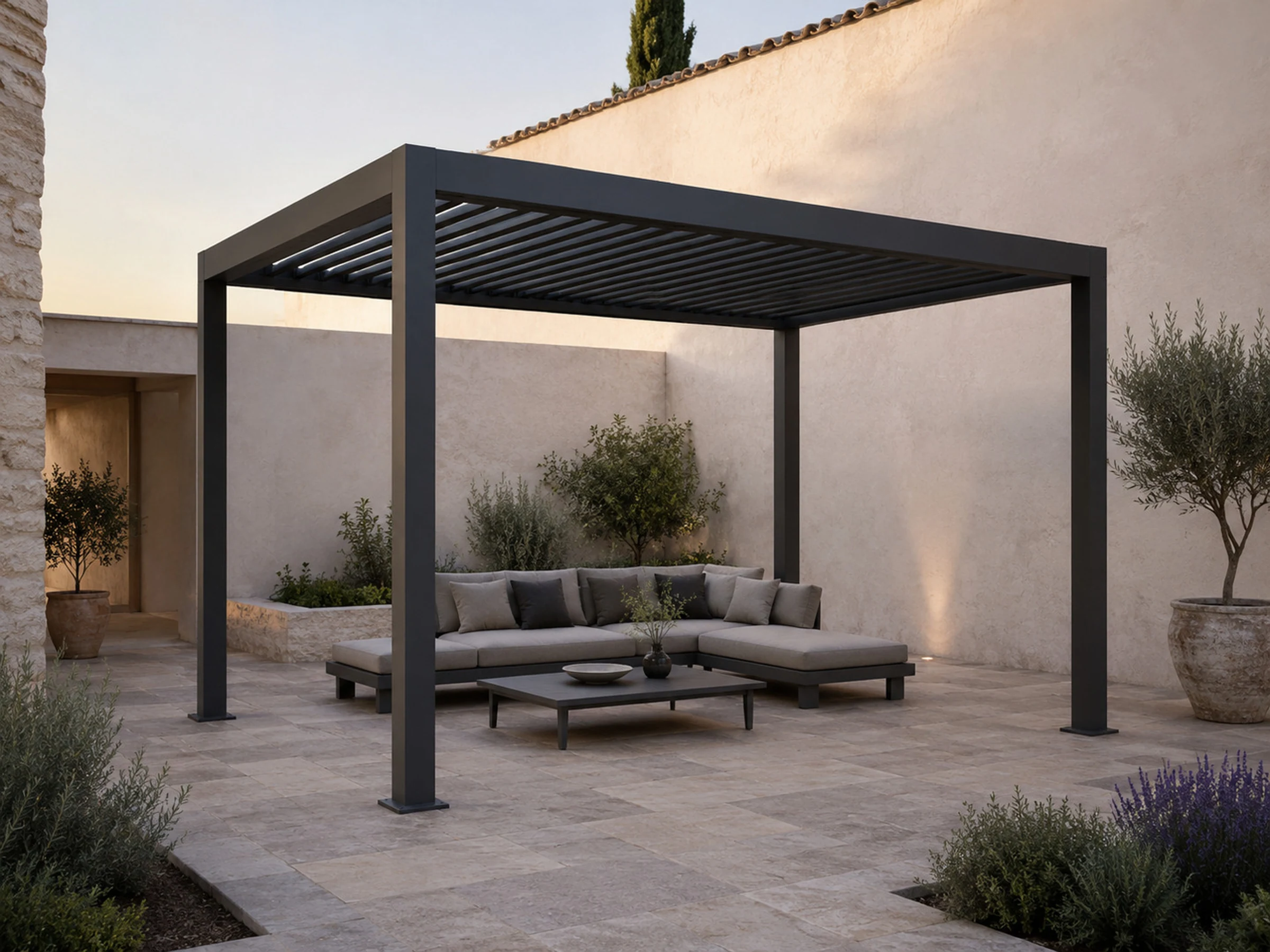 150 Series Motorized Louvered Pergola